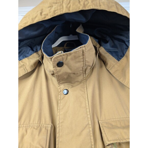 Roundtree & Yorke Outdoors Men's Beige Safari Coat Button Zip Jacket X-Large - Picture 5 of 15